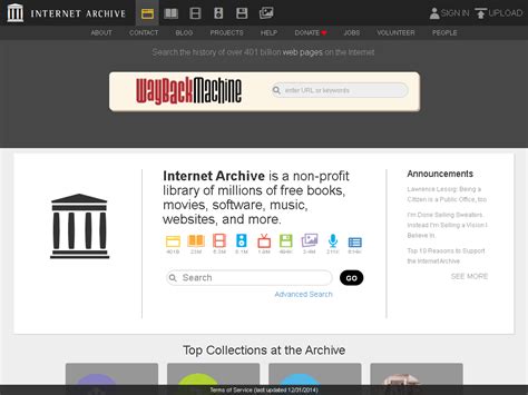 Internet Archive: Digital Library of Free & Borrowable Texts, 